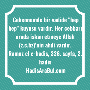   Cehennemde bir vadide 