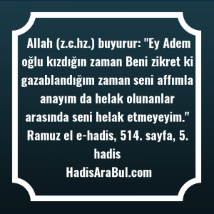   Allah (z.c.hz.) buyurur: 