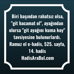   Biri başından rahatsız olsa, 