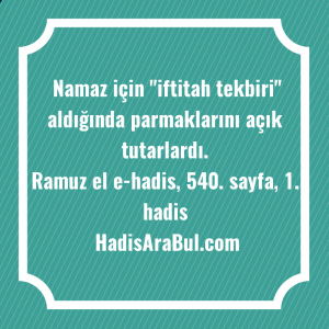   Namaz için 