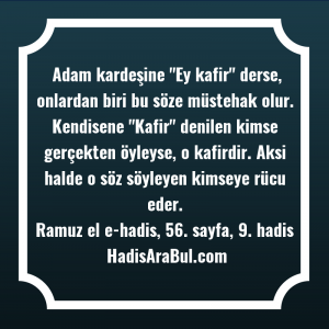   Adam kardeşine 